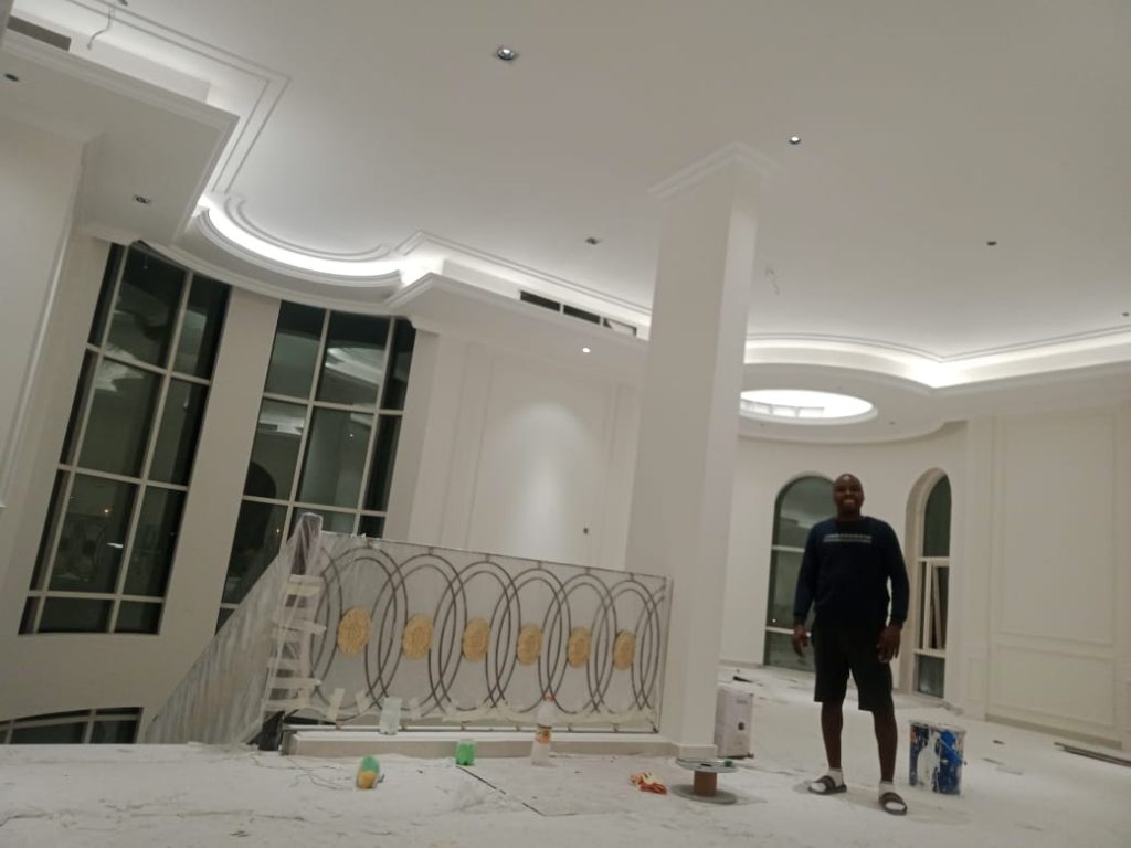 Photo of our recent interior design finishing in Dubai.